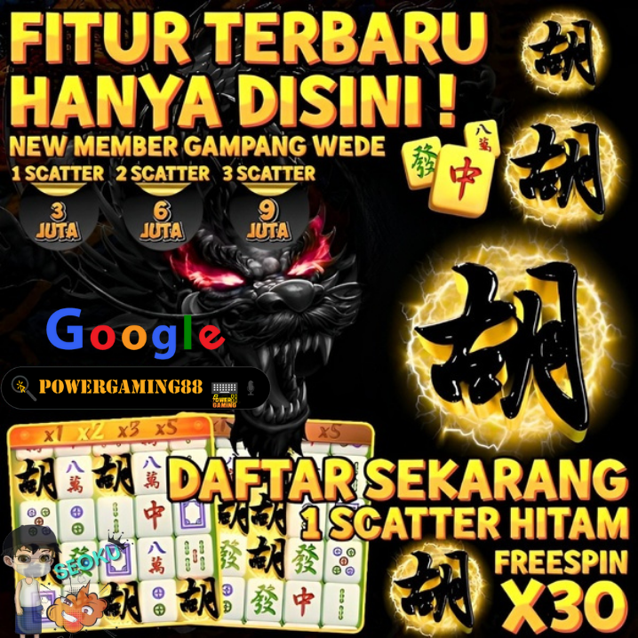 SCATTER HITAM ☯️ Fitur Terbaru Slot Mahjong Ways 1 & 2 Mudah JP