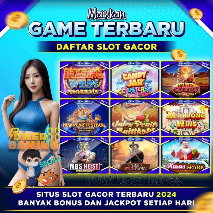 POWERGAMING88 : Link Bocoran RTP Live Slot Gacor Paling Akurat Dijamin Jackpot Hari Ini