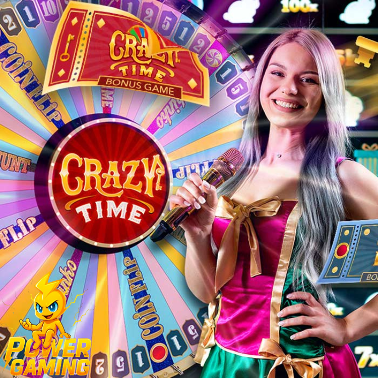 Crazy Time : Situs Live Casino Online Terbaik Game Show Crazytime Potensi Terbesar x5000