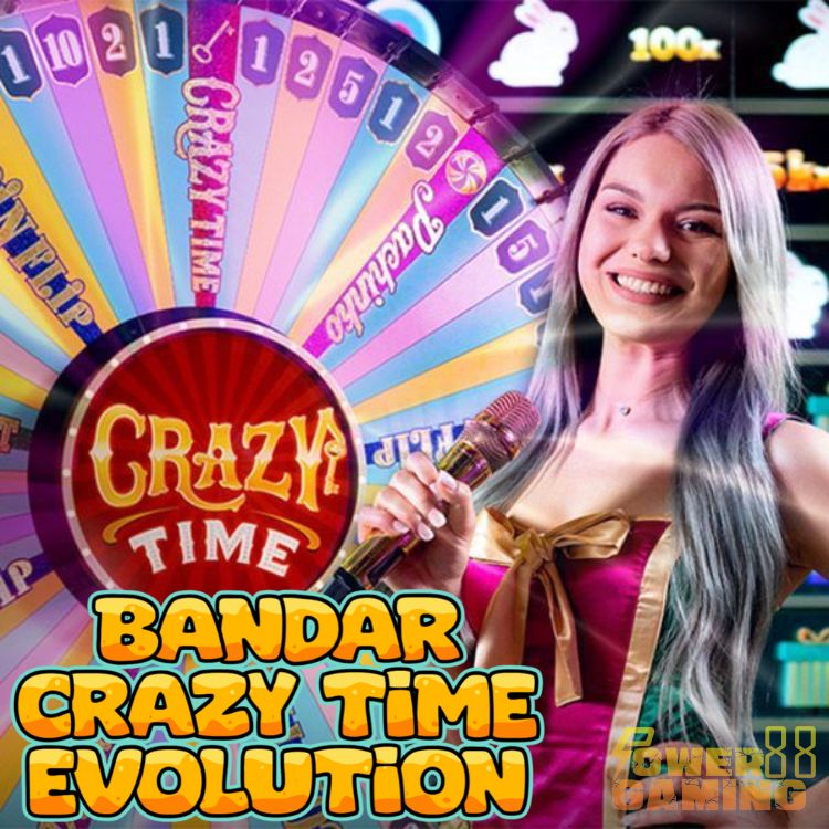 Powergaming88 : Agen Bandar Judi Live Casino Online Terpercaya Crazy Time Evolution