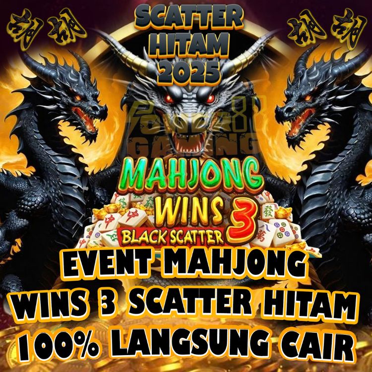 Scatter Hitam : Info Link Slot Mahjong Ways 1 2 3 Gacor Banjir Scatter New 2025