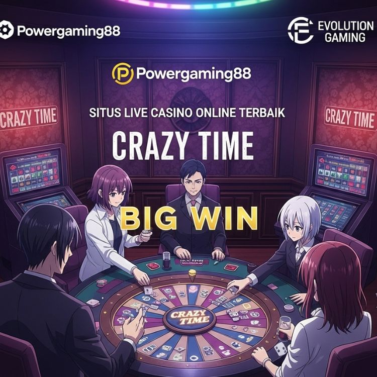 Powergaming88 : Situs Live Casino Online Crazy Time Terbaik Game Evolution Gaming Big Win
