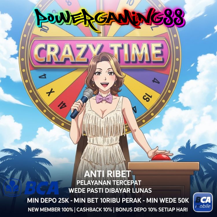 Powergaming88: Situs Live Casino Online Paling Royal, Akses Crazy Time Anti Ribet!