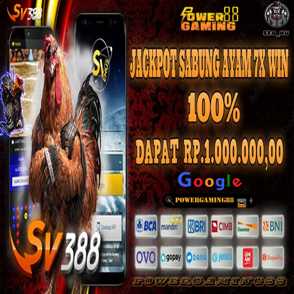 SV388 > Situs Resmi Agen Sabung Ayam Online Terpercaya Taruhan Wala Meron Bonus 100%