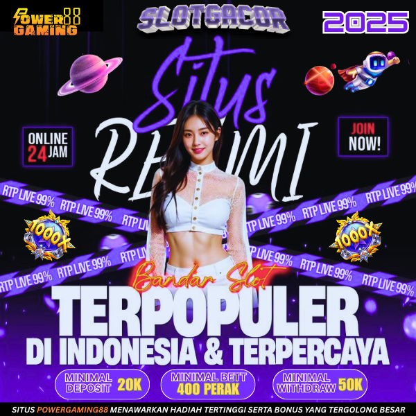 POWERGAMING88 > Daftar Situs Judi Slot Gacor Hari ini Resmi Terbaik Dan Terpercaya 2025